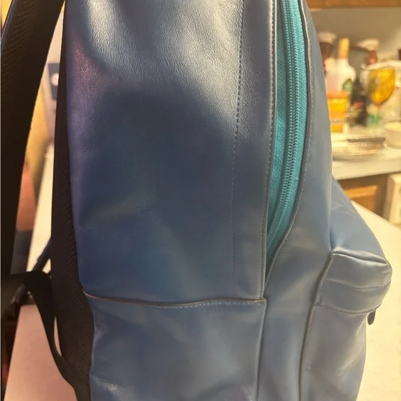 Royal Blue Coach Vintage Pac Man Back Pack - Picture 4 of 7